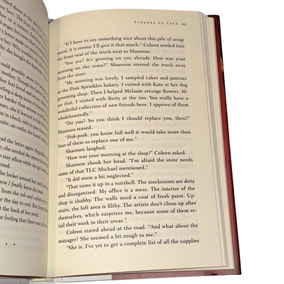 Strands Of Fate By Linda Kozar Mystery Novel Hardcover Special Edition - Picture 6 of 6